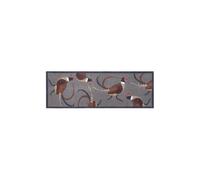 My Mat Washable Nylon Pheasant Indoor Mat | Size: 50 cm x 150 cm My Mat Multicolor 50 cm x 150 cm