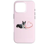 My McNab Is My Heartbeat Funny EKG Line for Dog Lover Case for iPhone 16 Pro