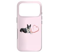 My McNab Is My Heartbeat Funny EKG Line for Dog Lover Case for iPhone 17 Pro