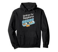 My Medicine For Happiness Called Cats every day, kitte,n cat Pullover Hoodie
