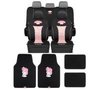 My Melody Car Seat Covers & Floor Mats Full Set, Sanrio Auto Accessories