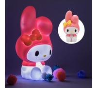 My Melody Kids Night Light, Touch Control, Rechargeable Cute Mood Light | Officially Licensed Sanrio Merchandise, 3 Brightness Levels, Soft Vinyl Body, Cordless Bedside Lamp By Blue Sky Studios