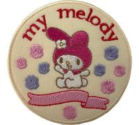 My Melody Kitty Patch Rabbit Embroidered Badge Iron Sew On Clothes Bag Hat Dress T Shirt Denim Jacket Jeans Japanese Anime Crafts