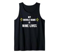 My Middle Name is Nine Lives Tank Top