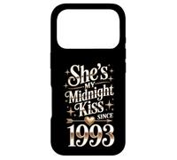 My Midnight kiss Since 1993 Couple 33rd Wedding Anniversary Case for iPhone 17 Pro