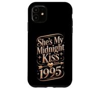 My Midnight kiss Since 1995 Couple 31st Wedding Anniversary Case for iPhone 11