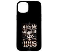 My Midnight kiss Since 1995 Couple 31st Wedding Anniversary Case for iPhone 15 Plus