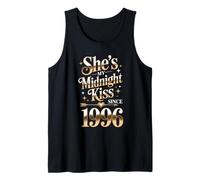 My Midnight kiss Since 1996 Couple 30th Wedding Anniversary Tank Top