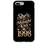 My Midnight kiss Since 1998 Couple 28th Wedding Anniversary Case for iPhone 7 Plus/8 Plus