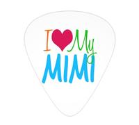 My Mimi Loves Me Guitar Picks Plectrums For Guitar Bass 12 Pack