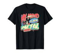 My Mind is 80% Metal Music Lover Singer Lyric Writer T-Shirt