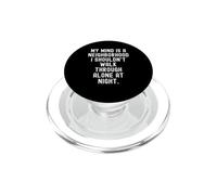 my mind is a neighborhood i shouldnt walk through alone at PopSockets PopGrip for MagSafe