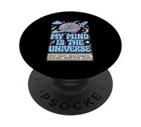 My Mind is the Universe Autistic Neurodivergent Galaxy Brain PopSockets Adhesive PopGrip