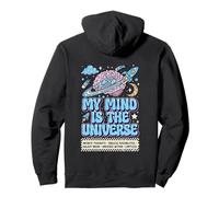 My Mind is the Universe Autistic Neurodivergent Galaxy Brain Pullover Hoodie