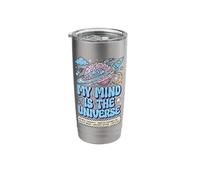 My Mind is the Universe Autistic Neurodivergent Galaxy Brain Stainless Steel Insulated Tumbler