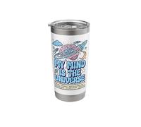 My Mind is the Universe Autistic Neurodivergent Galaxy Brain Stainless Steel Insulated Tumbler