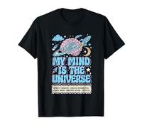 My Mind is The Universe Autistic Neurodivergent Galaxy Brain T-Shirt