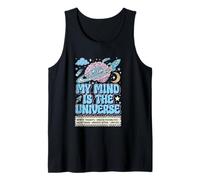 My Mind is the Universe Autistic Neurodivergent Galaxy Brain Tank Top