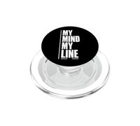 MY MIND MY LINE Mental Autonomy Clear Boundaries PopSockets PopGrip for MagSafe