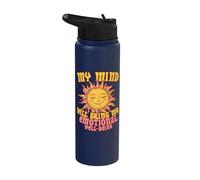 My Mind Will Bring Me Emotional Well Being Positive Mindset Stainless Steel Insulated Water Bottle
