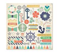 My Minds Eye 12 x 12-inch Dream Big Chipboard Sold in Singles,
