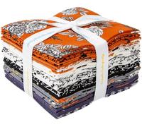 My Mind's Eye Sophisticated Halloween 18 Fat Quarters Riley Blake Designs FQ-14620-18, Assorted