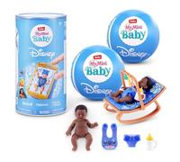 My Mini Baby Disney 2 PACK by ZURU - Collectible Disney Baby Doll Mystery Capsule with Accessories, Realistic Miniature Toy for Girls Ages 3+