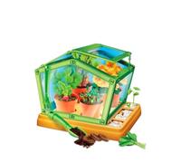 My Mini Greenhouse Kit for Kids 7+, STEM Botany Learning Toy with Self-Assembly Mini Greenhouse, Seeds & Tools for Indoor Plant Growing Experiments