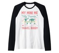 My Mini Me Favorite Adventures Together Travel Buddy Tee Raglan Baseball Tee
