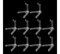 MY MIRONEY 10PCS Action Base Holder Clear Flexible Action Figure Display for 1/144 SD BB Gundam Figure Models