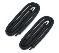 MY MIRONEY 2-Pack Aquarium Flexible Rubber Wall Air Curtain Bubble Tube Bendable Oxygen Diffuser Soft Rubber Tube Hose for Fish Tank - 3 Ft