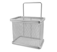 MY MIRONEY 4.33" x 2.76" Fish Breeding Box Stainless Steel Isolation Box Aquarium Hatchery Incubator for Fry, Shrimp, Clownfish, Aggressive Fish