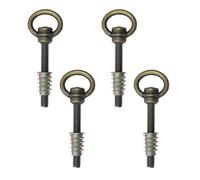 MY MIRONEY 4PCS CY85 Antique Bronze Mirror Screws, Cheval Mirror Mount Sets for Swivel Mirror, Cabinet, Dresser