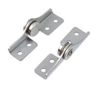 MY MIRONEY Torque Shaft Hinge Stainless Steel Flip Hinge Damper Torque 2.0 N.M for Cabinets, Windows, Doors, Folding Table, 1 Pair (L+R)