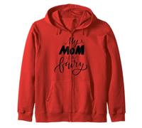 My Mom Is A Fairy Expression Quote For Mothers Day Edition Zip Hoodie