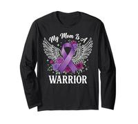 My Mom is A Warrior Long Sleeve T-Shirt