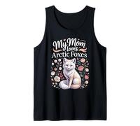 My Mom Loves Arctic Foxes Wildlife Tank Top