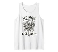 My Mom Loves Me and My Tattoos Vintage Tank Top