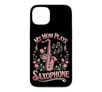 My Mom Plays Saxophone Sax Player Mom Case for iPhone 13