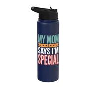 My Mom Says I'm Special Stainless Steel Insulated Water Bottle