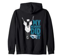 My Mommy Did It Graduate Graduates Family Graduation Mom Zip Hoodie