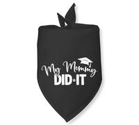 My Mommy Did It Graduation Dog Bandana Graduation Gifts for Dog Lovers 2025 Graduated Gift Pet Lovers My Mom Graduated Pet Scarf for Small Medium Dogs & Cats