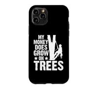 My Money Does Grow On Trees Funny Arborist Logger Lumberjack Case for iPhone 11 Pro