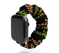 My Money Grows Like Grass Cute Watch Band Scrunchies Compatible with IWatch 38mm 40mm 42mm 44mm Elastic Strap