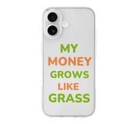 My Money Grows Like Grass Funny Case Compatible with iPhone 17 17 Air 17 Pro 17 Pro Max Protective Phone Cover