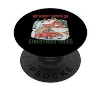 My Money Grows on Christmas Trees PopSockets Adhesive PopGrip