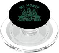 My Money Grows on Christmas Trees PopSockets PopGrip for MagSafe