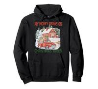 My Money Grows on Christmas Trees Pullover Hoodie