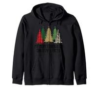 My Money Grows on Christmas Trees Zip Hoodie
