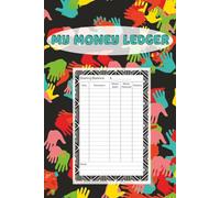 My Money Ledger: An Easy Budget Journal for Kids to Learn Smart Money Habits | Allowance Tracker | Money Education | 6x9 in, 110 pages